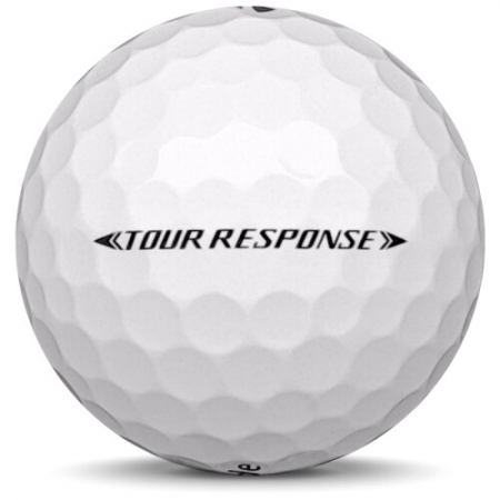 La palla da golf TaylorMade Tour Response Nel modello dell'anno 2024.