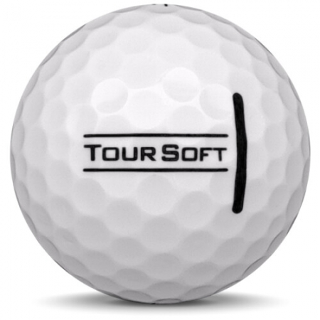 La palla da golf Titleist Tour Soft Nel modello dell'anno 2023.
