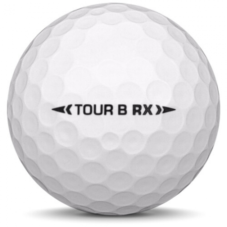 La palla da golf Bridgestone Tour B RX Nel modello dell'anno 2023.