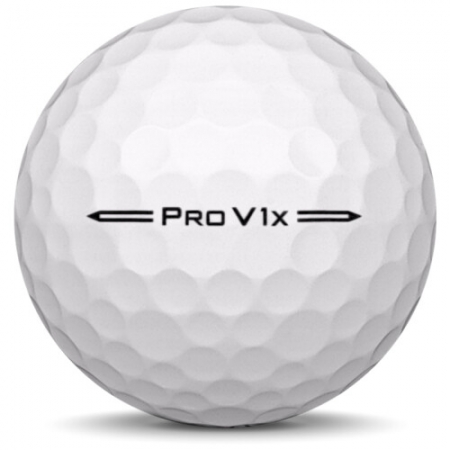 La palla da golf Titleist Pro V1x Nel modello dell'anno 2024.