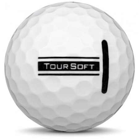 La palla da golf Titleist Tour Soft Nel modello dell'anno 2025.
