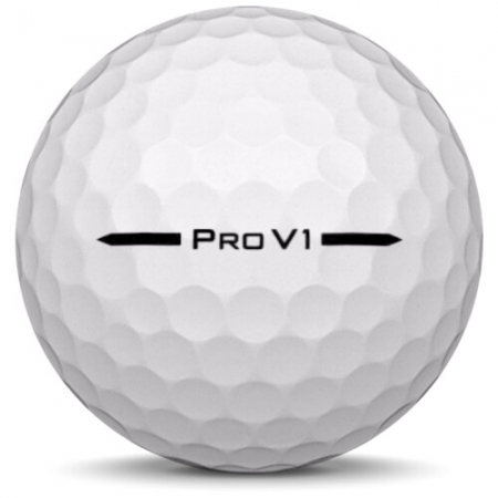 La palla da golf Titleist Pro V1 Nel modello dell'anno 2025.