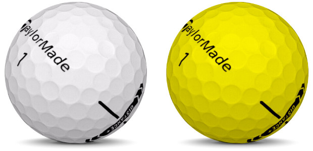 TaylorMade Distance+ Palle da golf di diversi colori
