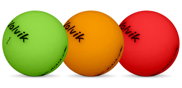 Volvik VIVID Palle da golf di diversi colori